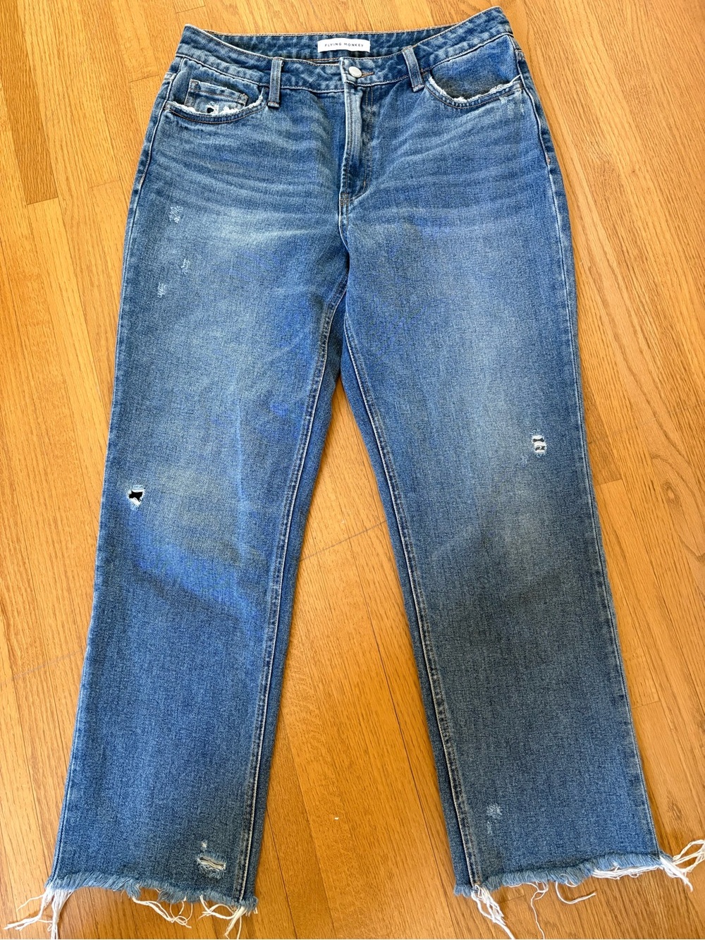 Flying Monkey distressed Denim Jeans